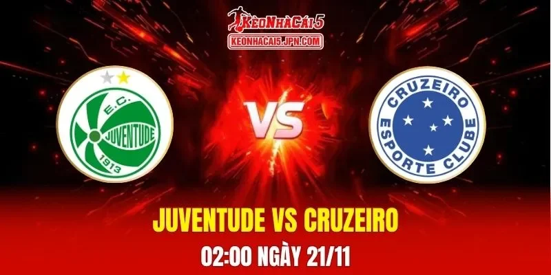 Soi Kèo Tài Xỉu, Phạt Góc Trận Juventude Vs Cruzeiro, 02h00 Ngày 21/11