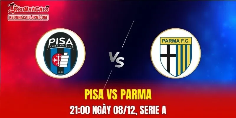 Nhận Định, Soi Kèo Pisa vs Parma, 21h00 Ngày 08/12
